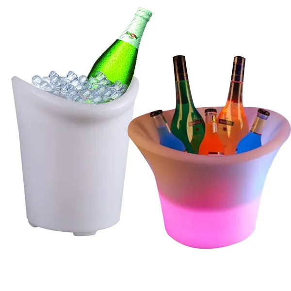 Mini Ice Bucket Party Inductive Rechargeable LED Beer Bucket Night Club Accessories LED Beer Bucket photo-4