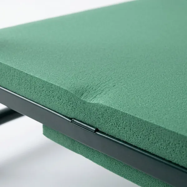 Sturdy Portable Foldable Steel Frame EVA Padded Cushion Dual Use Garden Kneeling Seat With Side Pocket Garden Kneeler Bench photo-4