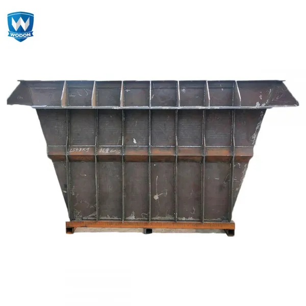 Tailor Made Open Arc Surfacing Chute Bimetallic Construction For Mine Material Discharge Point