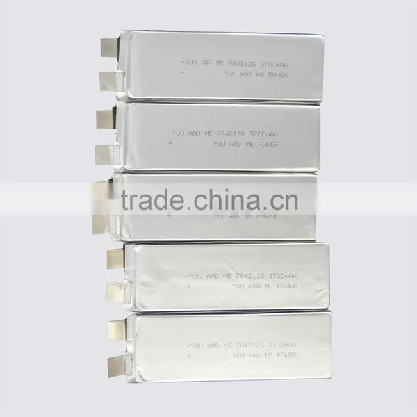 Rechargeable Lithium Polymer Battery 3.7v 3700mah photo-3