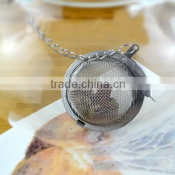 2016 New FDA Approved 304 Stainless Steel Mesh Tea Ball Infuser Bulk Tea Infuser S/M/L photo-5