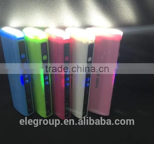 High Capacity 10400mAH Power Bank With Led Light/double Usb Port/li-ion Batteries photo-6