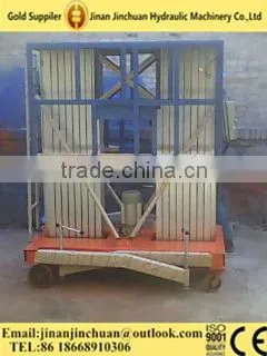 Hot Sale Aerial Working Double Mast Aluminum Alloy Lift Platform photo-5