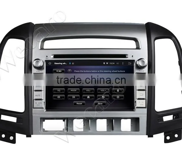 Wecaro WC-HS7024 Android 4.4.4 Car Dvd Player Quad Core Car Dvd Player for Hyundai Santa fe Stereo Playstore 2006-2011 photo-3