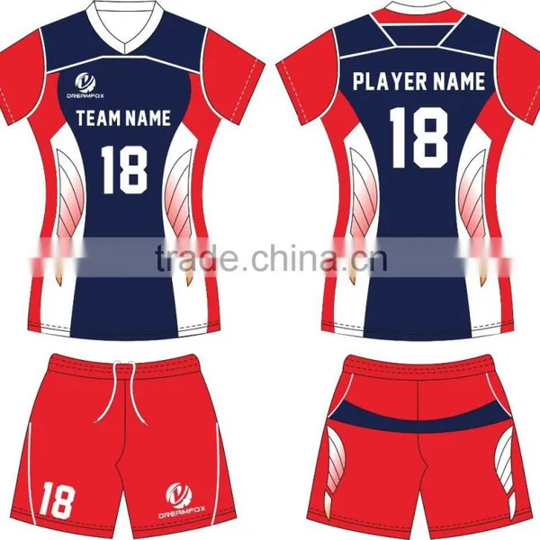 Design Your Own Volleyball Jersey Sublimation Professional Custom Volleyball Jersey photo-3
