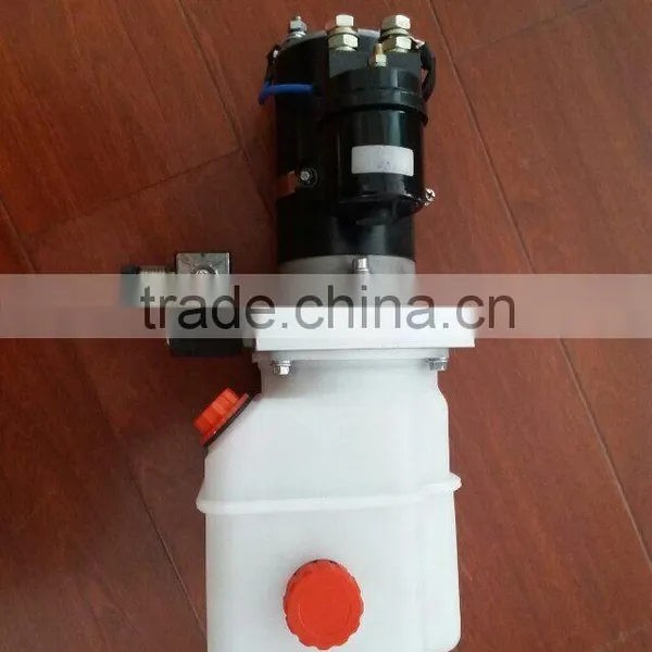 Cheap Snow Plow Used 12VDC 24VDC Small Hydraulic Power Unit photo-2