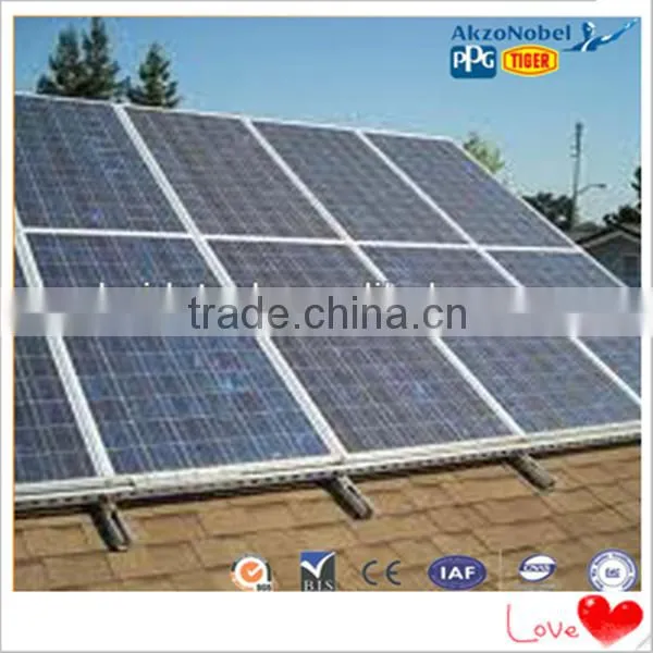 6063-T5 Sand Blast Silver Aluminum Frames for Solar Energy Frame Panels photo-2