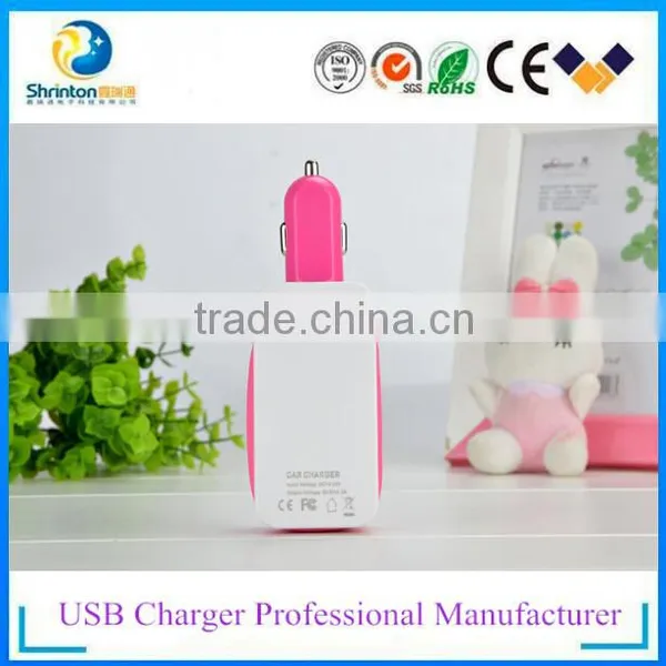 Portable 5V 4.3A Usb Car Charger for Cell Phone photo-5