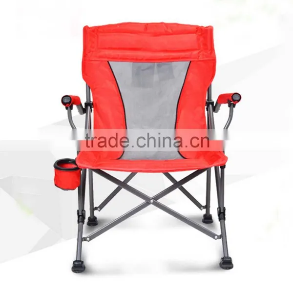 Colorful Luxury Armrest Casual Outdoor Camping Portable Folding Stool Light Beach Folding Chairs photo-2