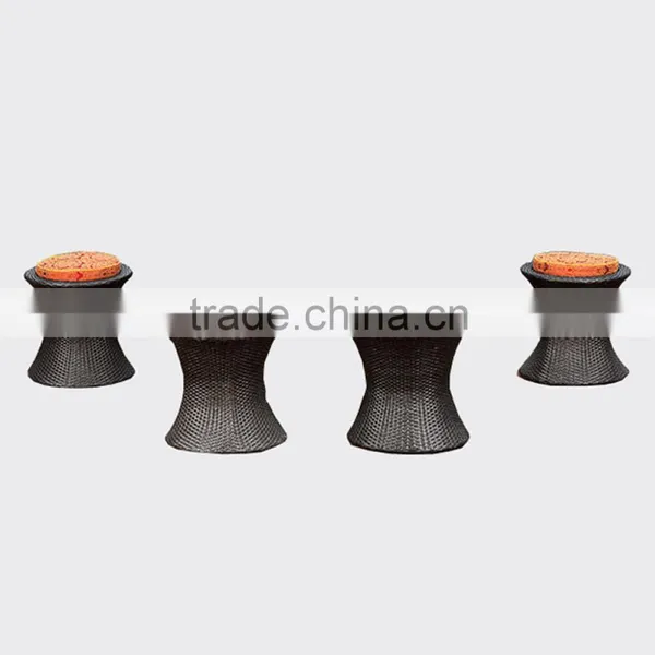 Garden Wicker Furnitures Round Shaped Outdoor Synthetic Plastic Rattan Furniture Quality Choice photo-5