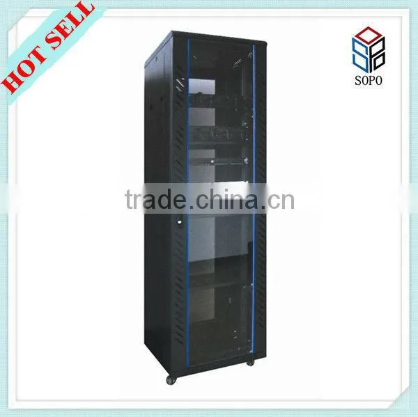 19'' Strengthened Glass Door Network Server Cabinet