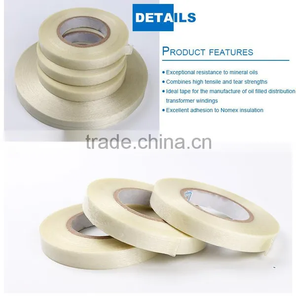 Low Price High Temperature Self Adhesive Tape, Fiberglass Adhesive Tape photo-6