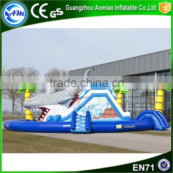 Commercial Inflatable Floating Water Park Inflatable Floating Island for Sale photo-3