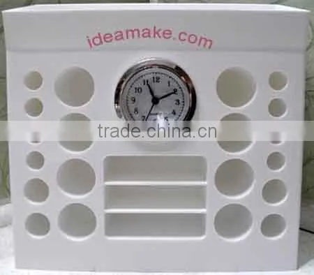 Makeup Organizer With Clock as Seen on TV photo-4
