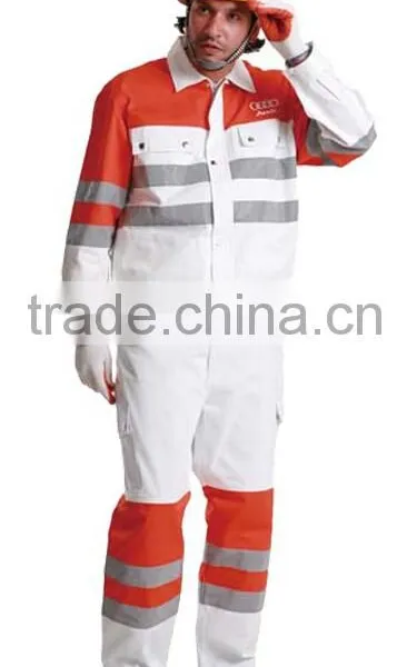 2015 High Quality Automotive Workwear Suits Reflective Workwear High Visibility Safety Workwear