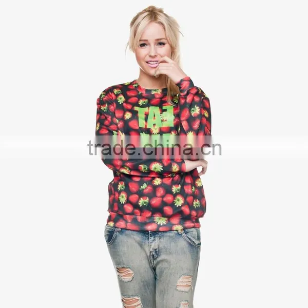 French Terry Hoodies High Chimney Collar Women Sweatshirt photo-2