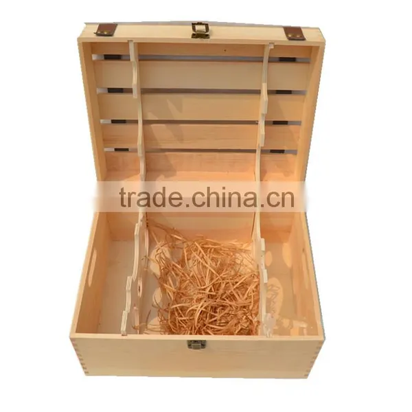 Safety Wood Wine Box for 750ml Bottle photo-2