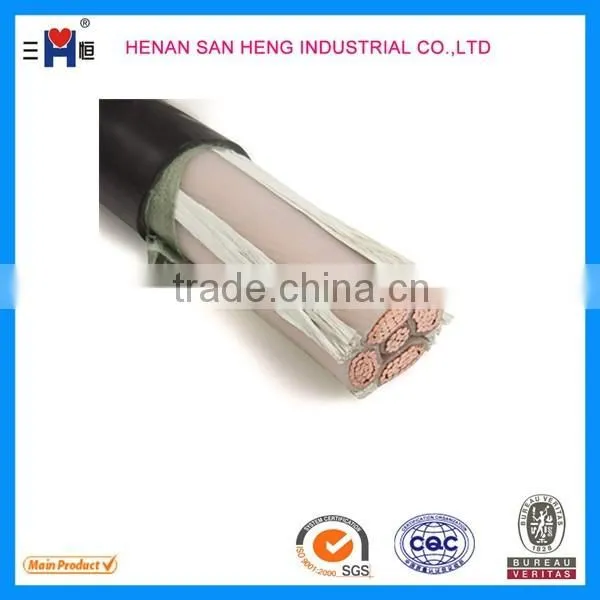 4 Core Copper Conductor PVC Insulated Steel Wire Armoured 95mm Power Cable photo-3