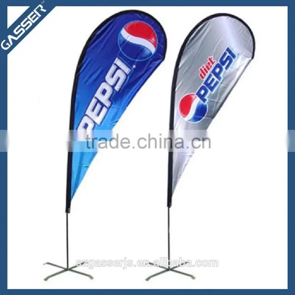 2016 Customized Pull Up/tear Drop/feather Banner Flag for Fair Dispaly photo-2