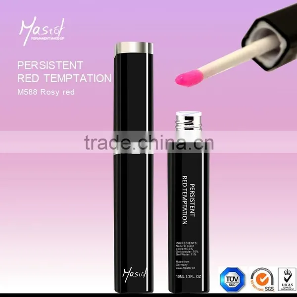Waterproof Mastor persistent red lip gloss