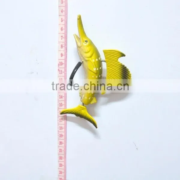 4 Inch Handmade Plastic Tropical Fish Fridge Magnet photo-6