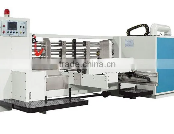 Economic Fast Speed Flexo Printer Slotter Die-cutter & Auto Stacker, Carton Box Making Machine photo-3