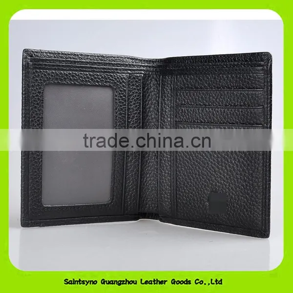 16796 Hot Sale Simple Genuine Leather Card Holder Wallet