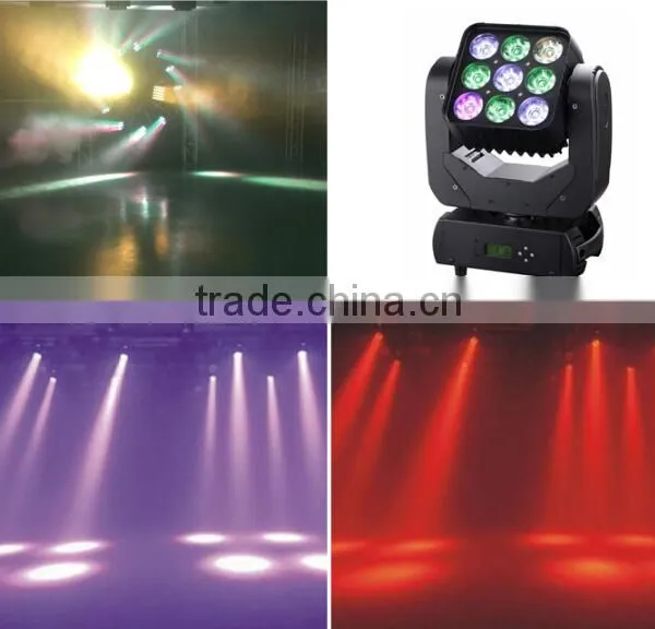 9Pcs X10W LED Matrix Moving Head Light photo-3