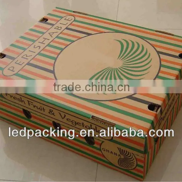 Strong Corrugated Packaging Box for Fruit Vegatable Packaging Supplier's Choice photo-5