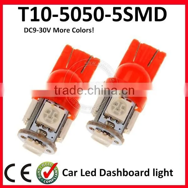 Super Bright T10 194 168 W5W 5050 5LED High Power LED Light Bulb Car Led Light photo-4