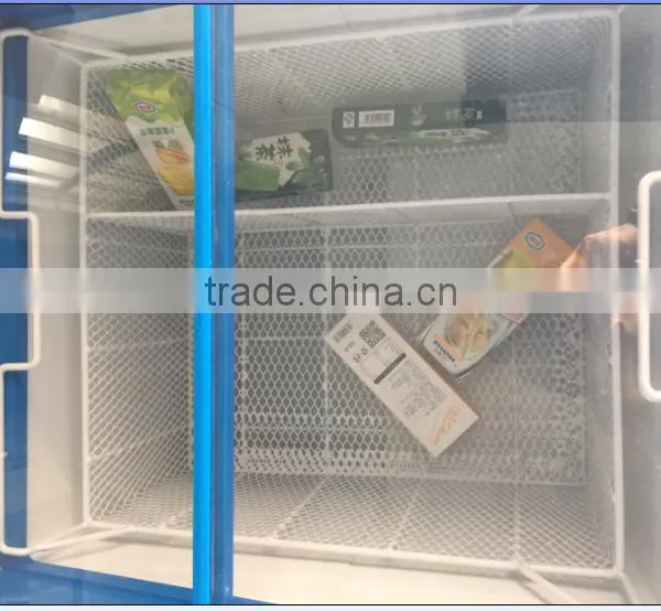 158L Smaller Curved Glass Door Freezer SD-158 ce Cream Display Freezer With Volume Optional of 136, 218, 280, 336, 352, 406, 517 photo-6