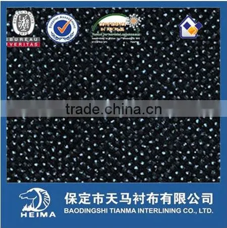 High Class Nonwoven Fusible Interlining Fabric 9530 for Suit Uniform and Jacket photo-2