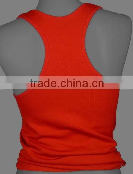 Ladies Athletic Compression Yoga Tank Top photo-4