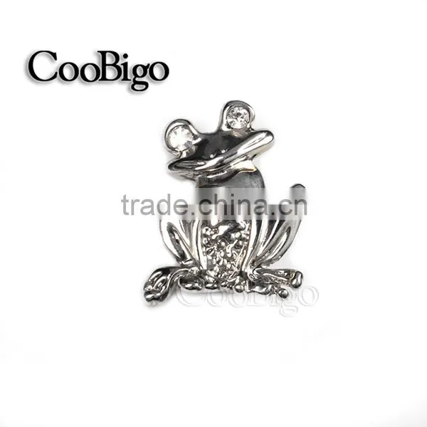 Fashion Jewelry Rhinestone Frog Pin Brooch Women Girl Party Promotion Gift Apparel Accessories photo-3