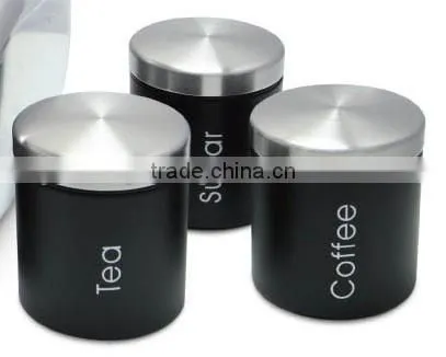 Tea Coffee Sugar Canister Set