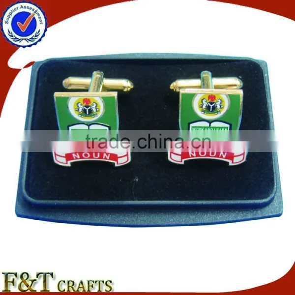 Souvenir High Quality Metal Tie Bar and Cufflink Set/wholesale Tie Bar photo-2