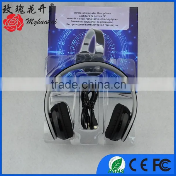 Popular Headphone Bluetooth Wireless With FM Radio Paper Box Packaging photo-6