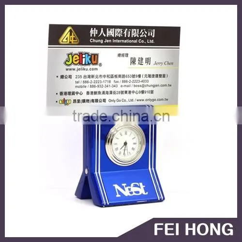 Premium Clock Function Name Card Metal Memo Clip Holders photo-2