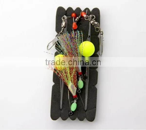 Surfcasting Pulley Flasher Float Rig Rainbown & Assassin Two Trace photo-2