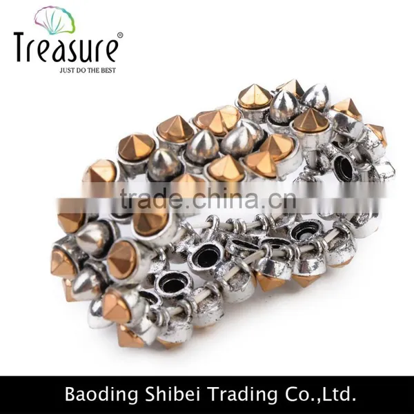 2016 Fashion New Design Alloy Concert Wide Bangle Bracelet Jewelry photo-3