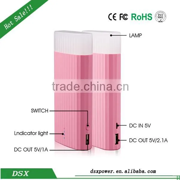 High Capacity 9000mAh Power Bank With LED Light -- OEM/ODM photo-2