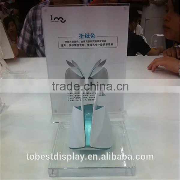 Acrylic Plastic Price Tags Holder, Price Tags Stand, Plastic Price Label Holder photo-2