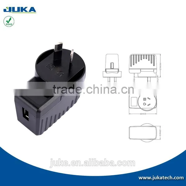 UL FCC CE GS SAA Approved 5V 1A USB Charger for Mobile Phone photo-5