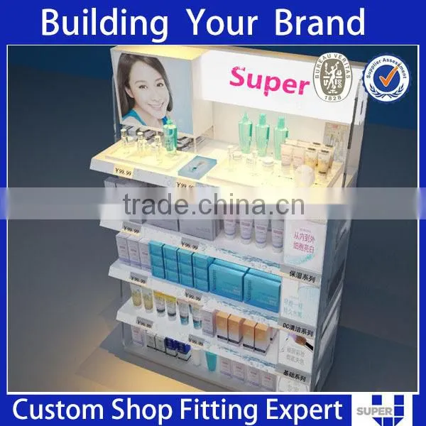 Factory Made Stylish Design Top Quality Cosmetic Cabinet photo-3
