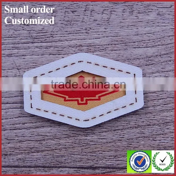 Custom Embossed Leather Patch for Casual Jacket photo-2