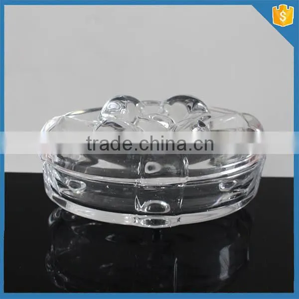 Crystal Glass Storage Sugar Candy Jar With Lid / Bowknot Trinket Pot photo-2