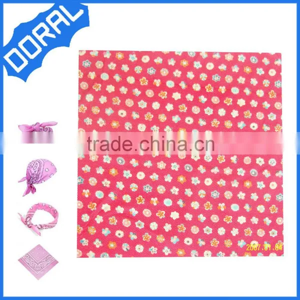 Factory Direct Sales of High Quality Environmentally Friendly Organic Soft 100% Cotton Bandana