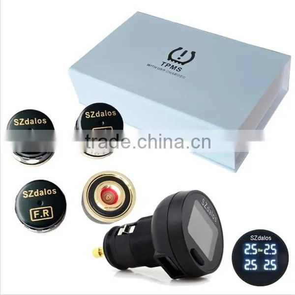On Sale LCD Cigarette Plug Display External 433.92 Mhz Auto Pressure Sensor photo-6