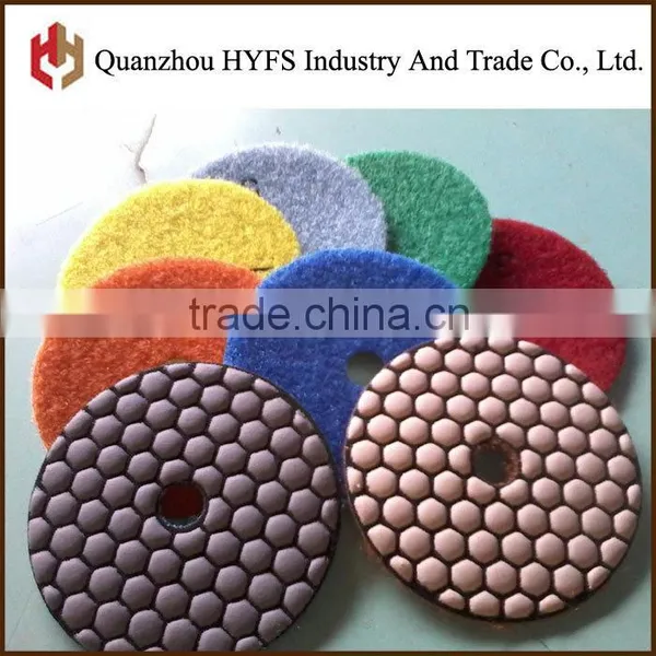 Flexible Wet / Dry Polishing Pad for Artificial Stone Engineered Stone Polishing Pads photo-2
