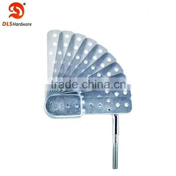 Hardware Supplies 90 Degree Spring Locking Hinge Adjustable Furniture Headrest Recliner Sofa Headrest Mechanism